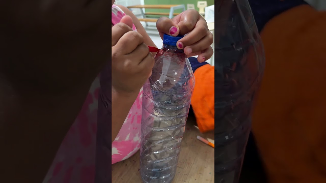 GoGreen knutseltips met lege flessen voor kinderen