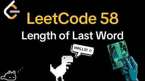 Length of Last Word - Leetcode 58 (python)
