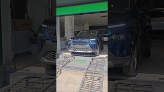 skoda kylaq lava blue colour real check ✅ 💯📈 #newcarlaunch #suv #skodaindia #kylaq #sourabhcarvlogs