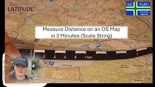Measure Distance on an OS Map in 3 Minutes (Scale String)