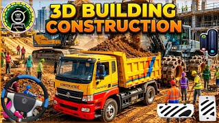 JCB City Road Construction Game 2026 - Enjoy Heavy Machine Highway Construction  - Android Gameplay screenshot 3