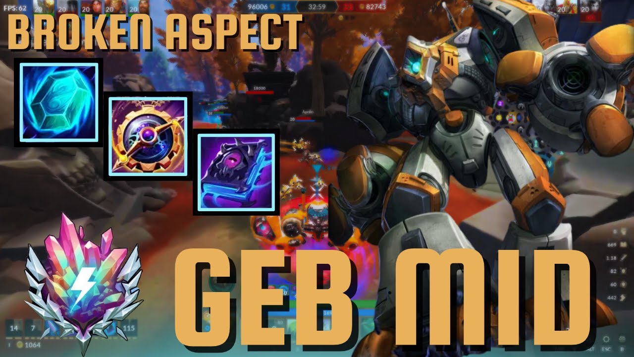 QUADRAKILL WITH ASPECT Geb Mid Smite 2 Gameplay YouTube