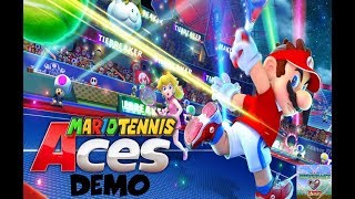 Mario Tennis Aces Demo - Tutorial -