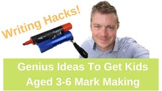Celebrity Writing Hacks! Genius Ideas To Get Children Aged 3-6 Mark Making Profile