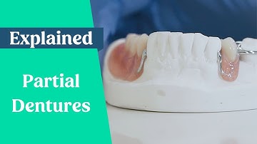 Partial dentures & false teeth explained