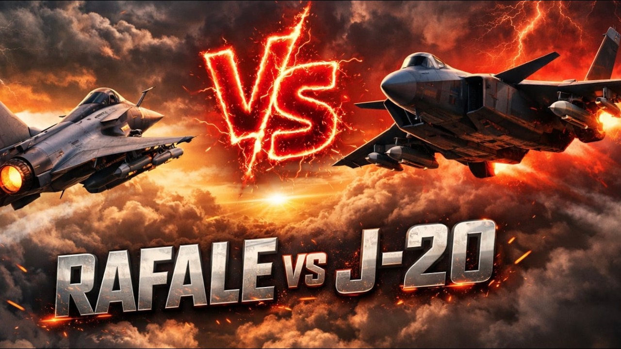 Rafale vs J-20: Kya Chinese 'Dragon' Tik Paega Rafale ke Samne? 🇮🇳 vs 🇨🇳
