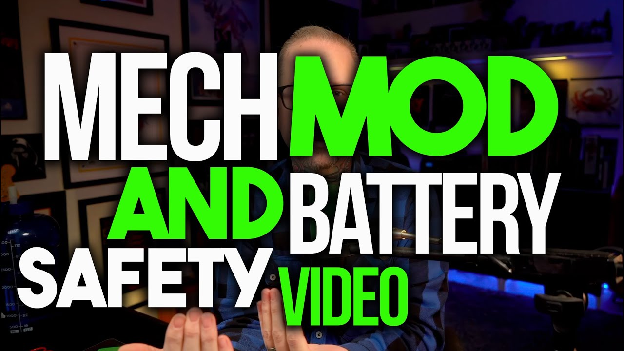 Механический мод 2026 года: видео о безопасности батареи | Разбираемся в механических модах