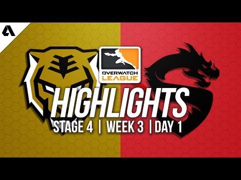 Seoul Dynasty vs Shanghai Dragons | Overwatch League Highlights OWL Stage 4 Week 3 Day 1