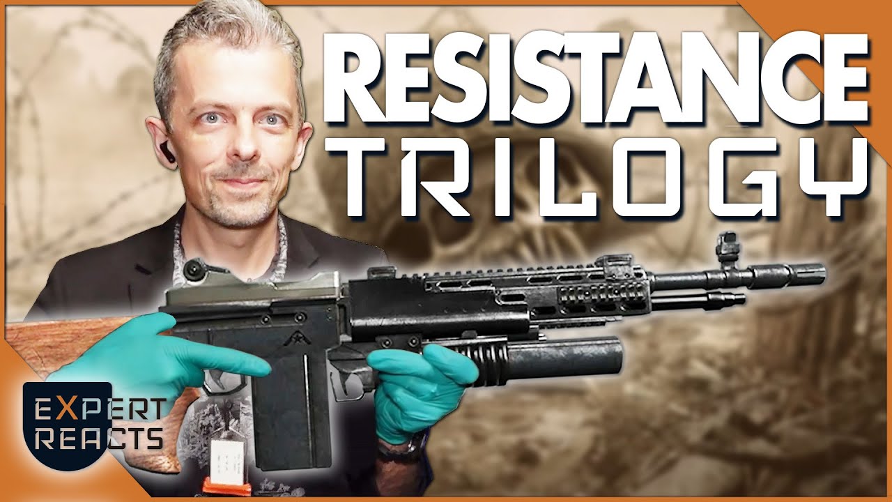 Firearms Expert Reacts to Resistance Trilogy Guns | EXP