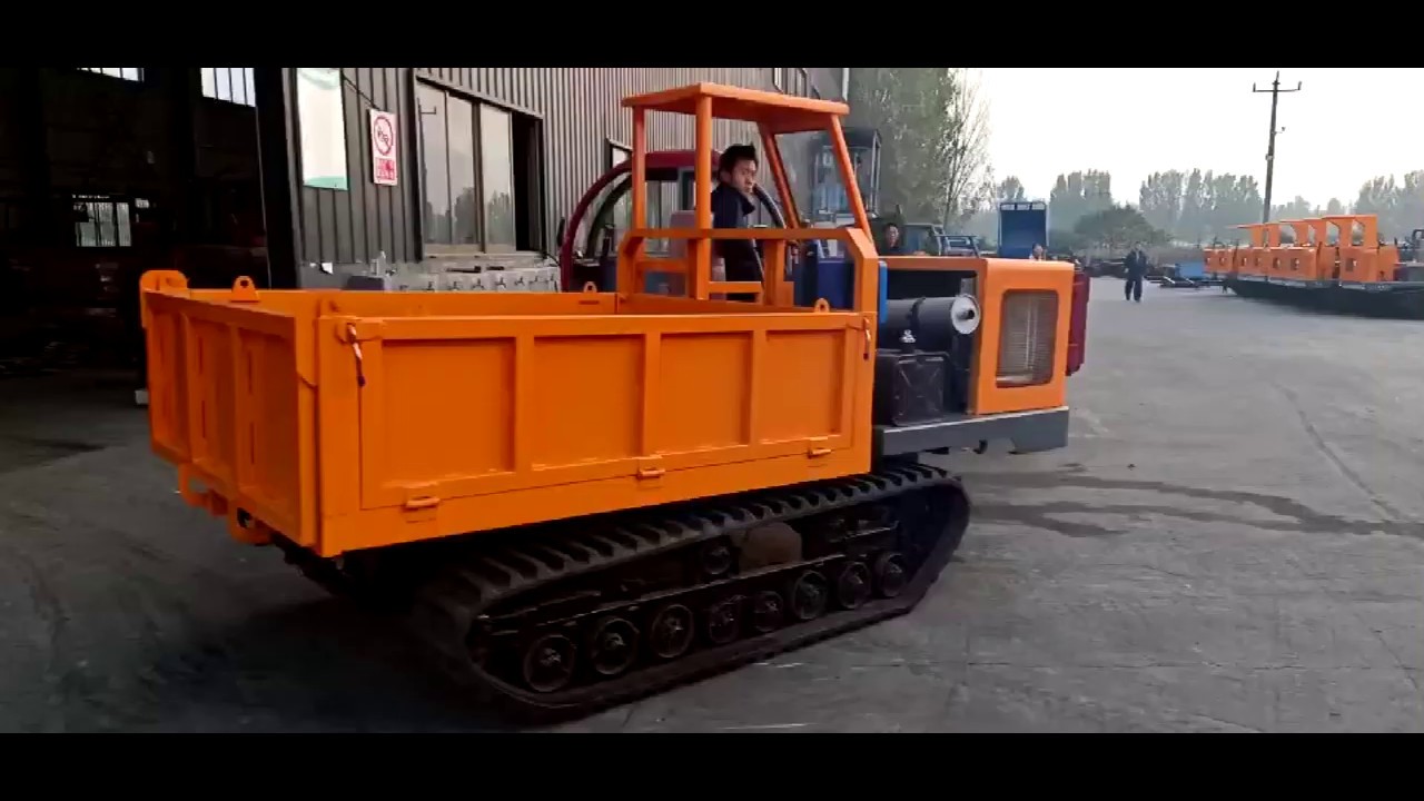 cheap price tracked dumpers 5ton diesel crawler mini dumper from China 