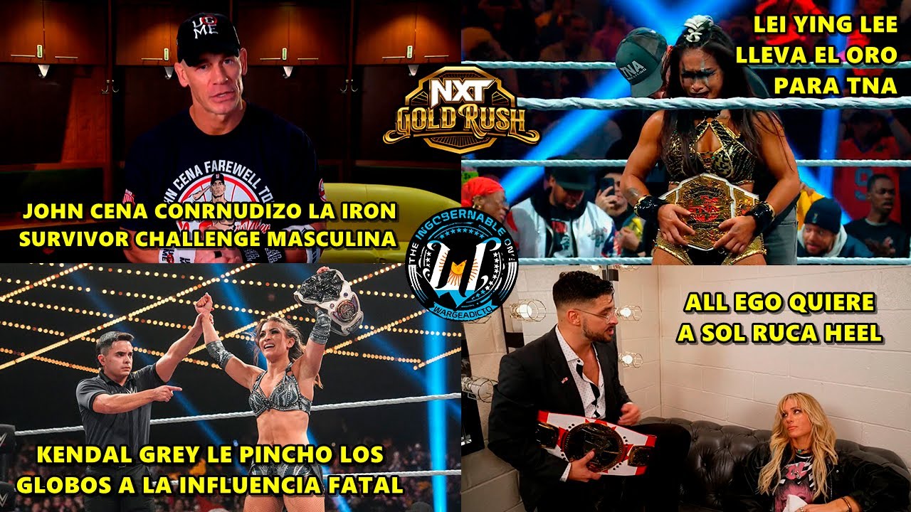 NXT GOLD RUSH NOCHE 2 DEL 2025 - Análisis Picante (by Nick The Guy) 