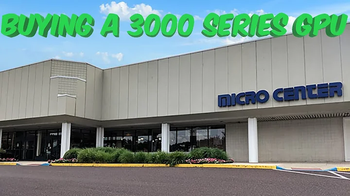 Thrilling Adventure: Buying a 3000 Series GPU at Micro Center
