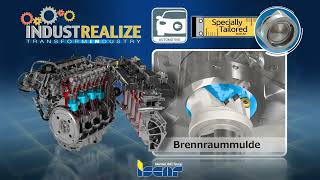 ISCAR Piston Combustion Bowl - Germany