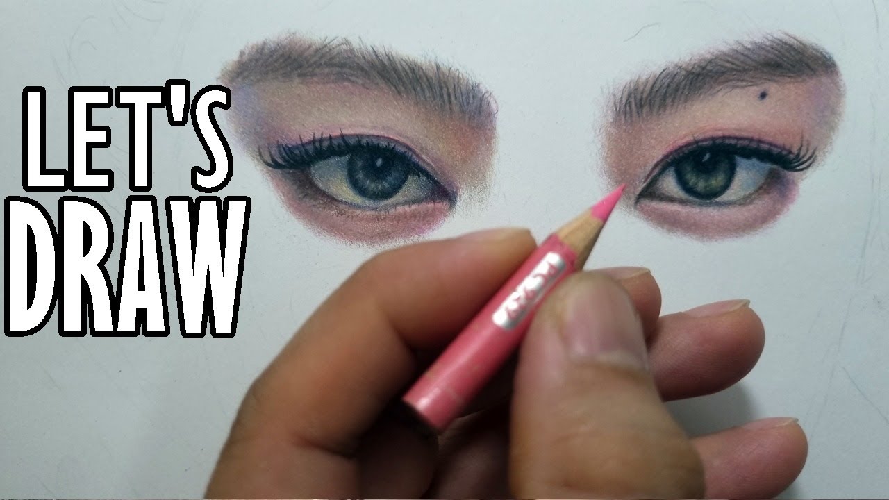 LIVE Colored Pencil Drawing Tutorial- PRISMACOLOR - YouTube