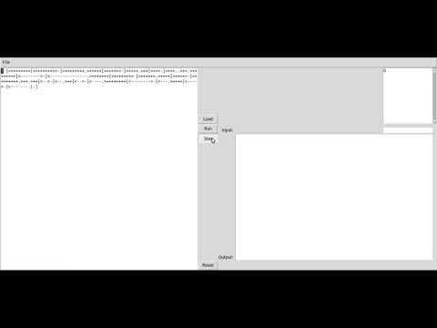 Python/TKinter: Brainfuck GUI