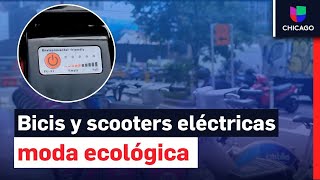 Bicicletas y scooters eléctricas, la nueva moda ecológica entre jóvenes y adultos