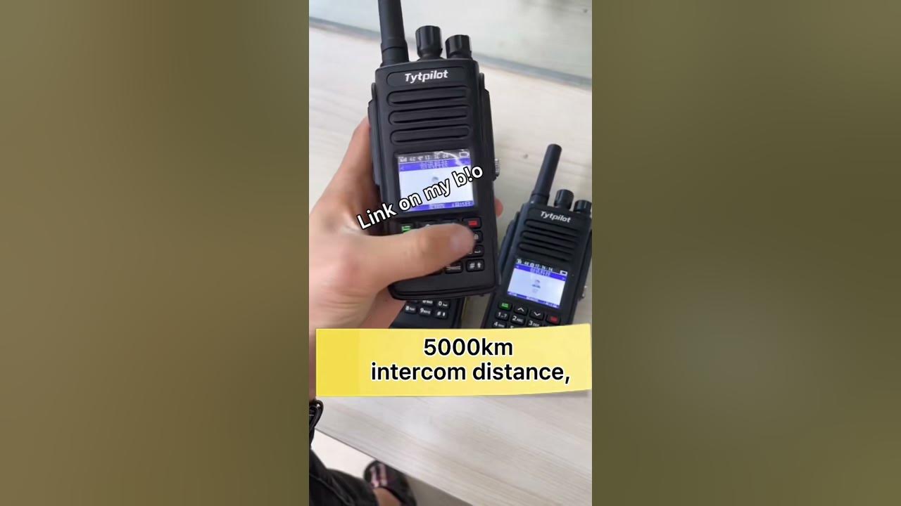 Long range walkietalkie,5000km distance YouTube
