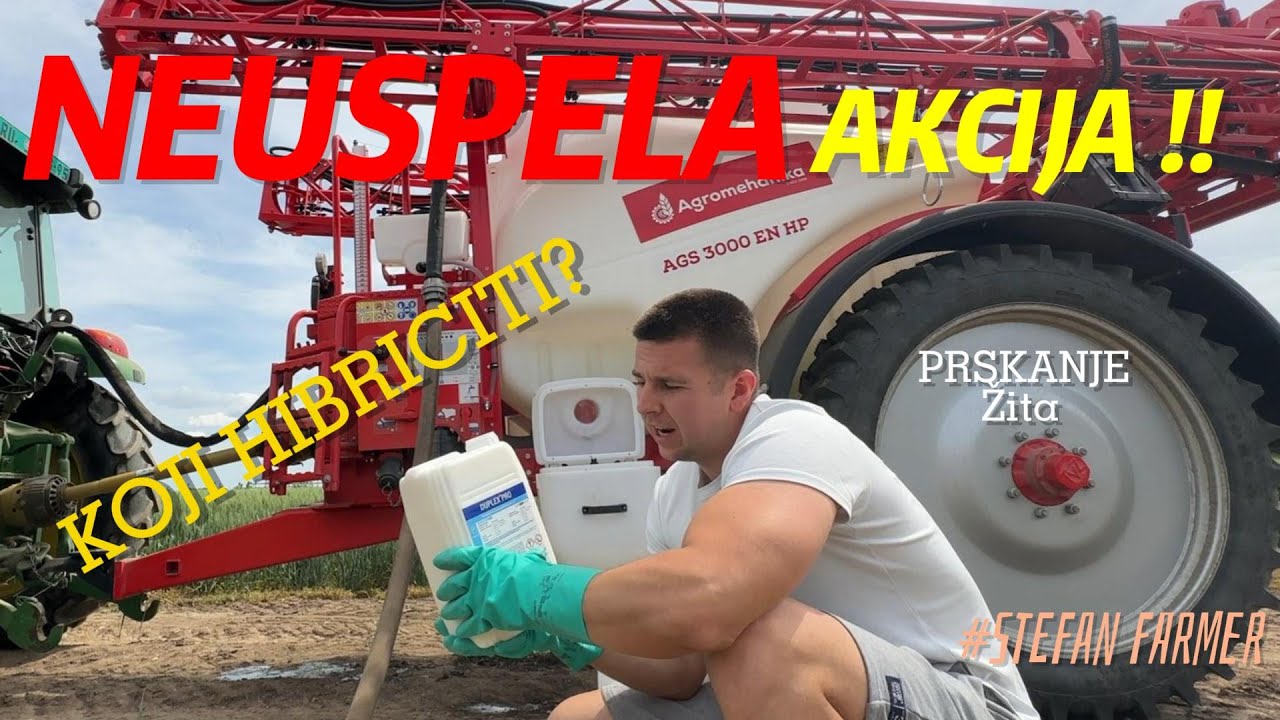 NEUSPELA AKCIJA, PRSKANJE ŽITA !