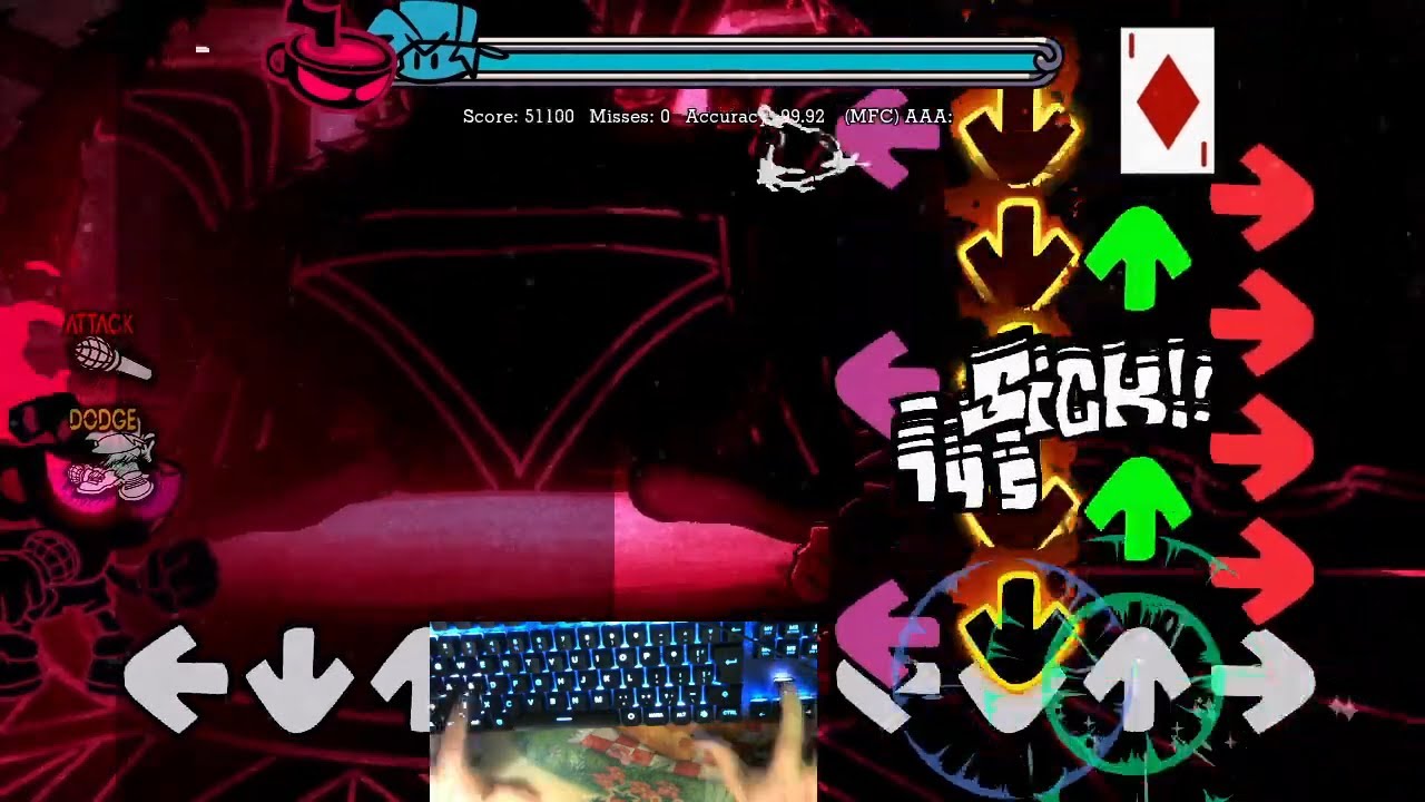[Friday Night Funkin'] Devil's Gambit (Indie Cross) Full Sick (MFC)