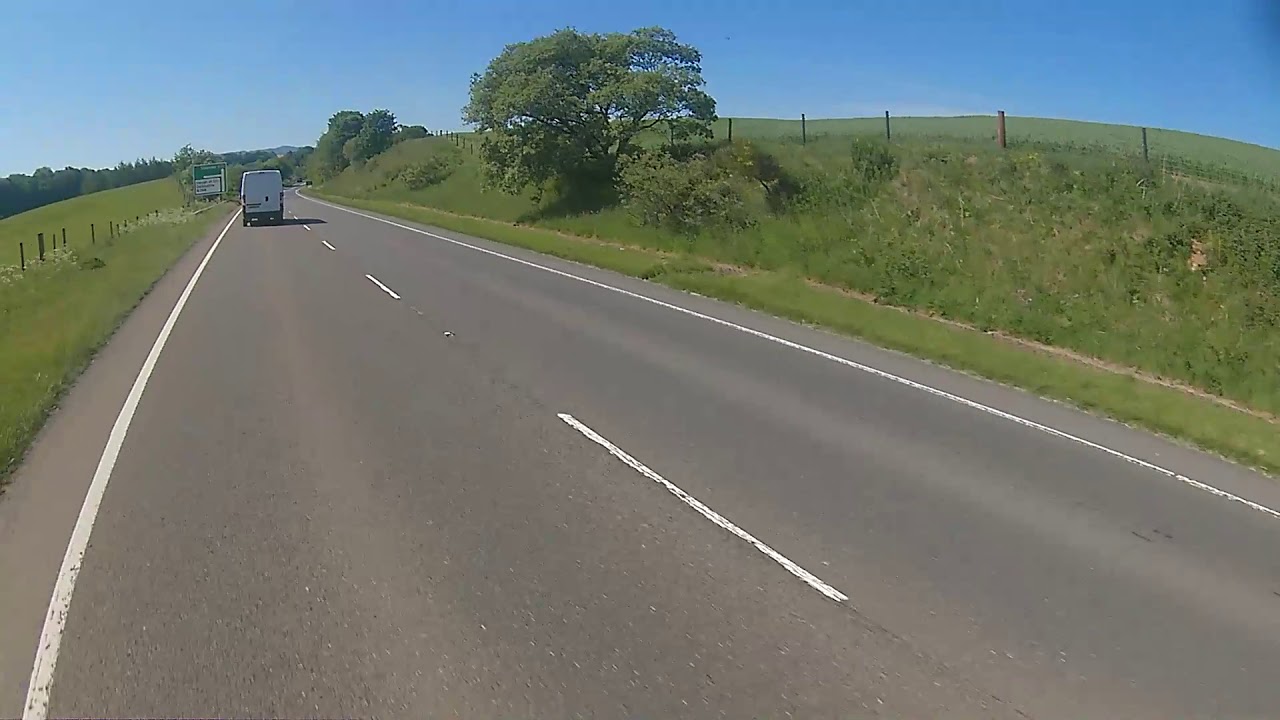white van reckless driving part 2 - YouTube