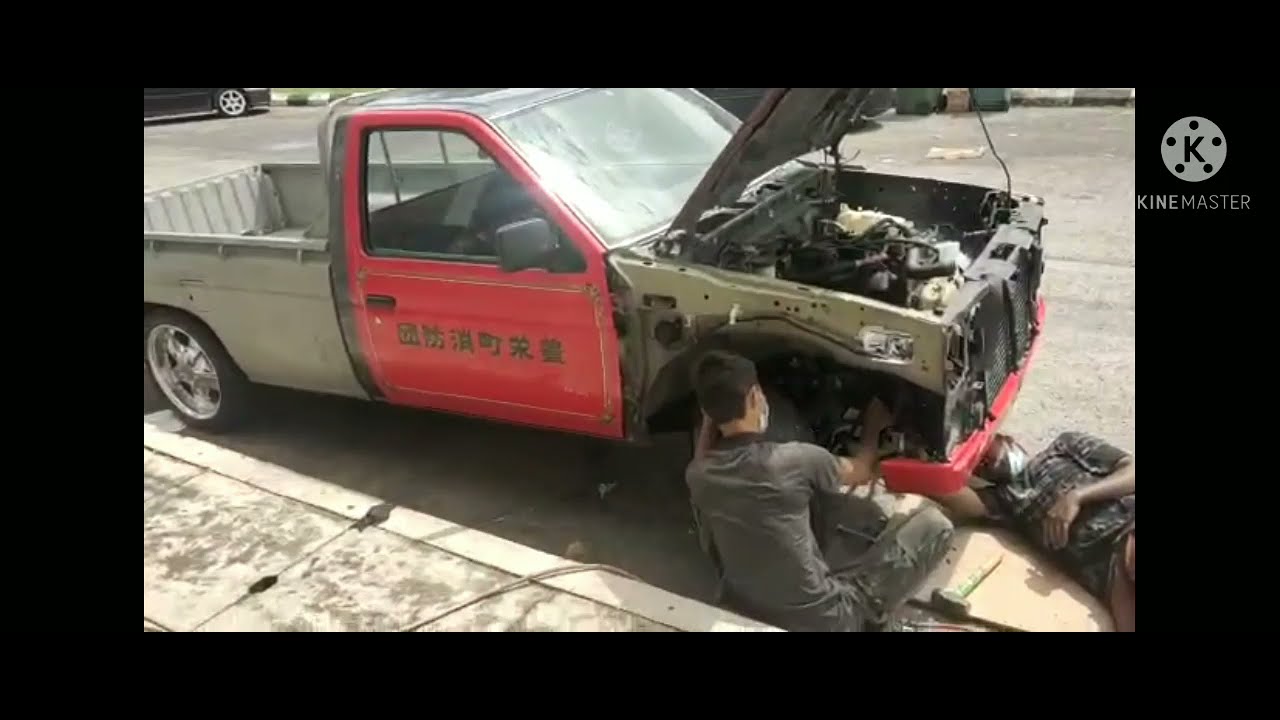 Nissan D21 pickup change used cabin from japan vol3