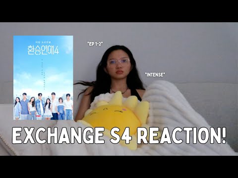 REACTING to our FAVORITE DATING SHOW! | exchange s4 ep 1-2