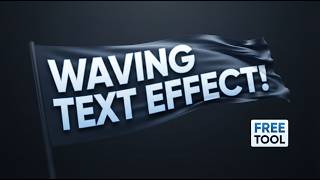 How to Make Waving Flag Text Effects for Free Using Space Type Generator