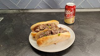 How To Make Classic Philly Cheesesteak Sandwich