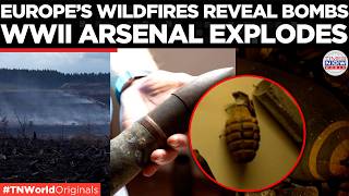 EUROPE WILDFIRES: WWII Bombs Emerge From Burning Forests As Fires Rage  | Times Now World