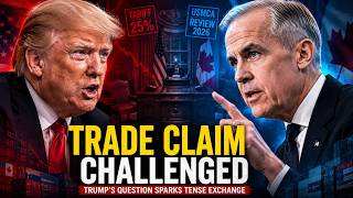 Trump-Carney Exchange Turns Heated Over Canada Trade Claims