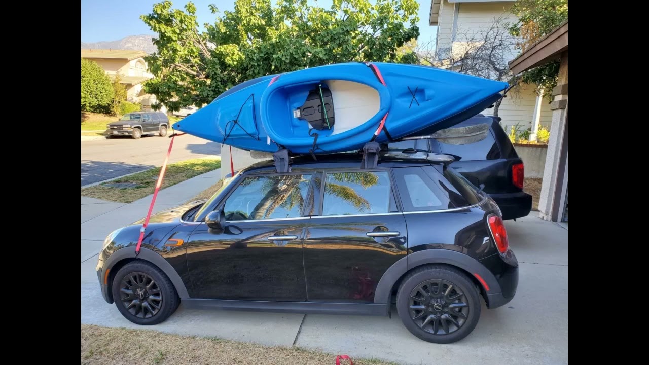 TIROL Auto Air Inflatable Roof Rack Cargo Carrier Top Roof Rack Pads for Kayak Luggage Carrier Paddl