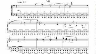 Scott Aaron Miller - Seven Diverse Preludes - VII [with score]