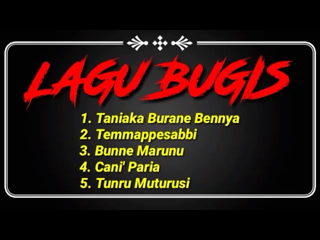 5 KUMPULAN LAGU BUGIS PILIHAN NONSTOP // BUGIS ELEKTONE TERBAIK // ALBUM LAMA VERSI TERBARU // MUSIK class=