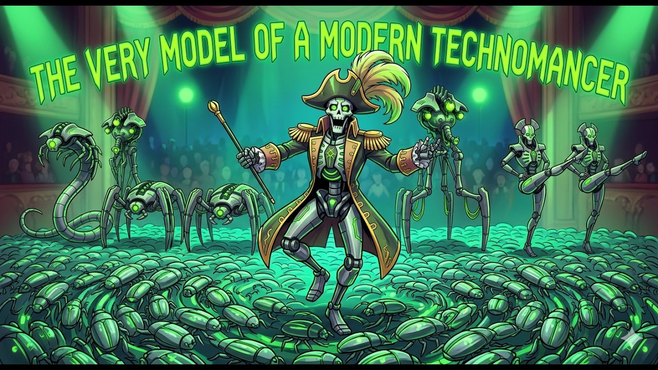 The Very Model Of A Modern Technomancer - a song inspired by Necrons from Warhammer 40k