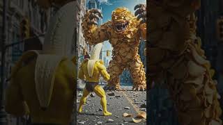 Banana vs Chips Monster 🍌🍟 | Healthy Food Battle | Viral 3D Animation Shorts #kids #viral #funny