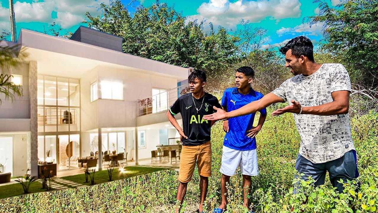 ESSA É A NOSSA NOVA MANSÃO DE GRAVAÇÃO SECRETA