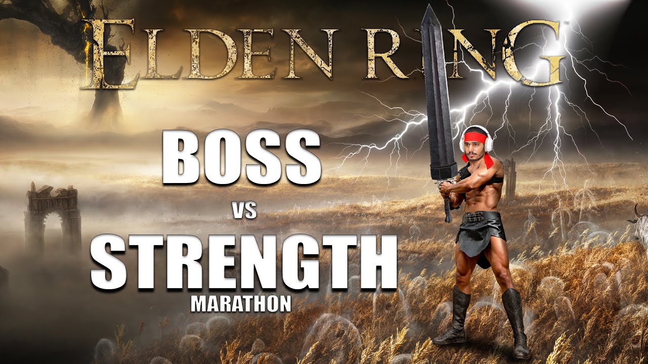 Can Pure Strength Break Elden Ring? | BONK Marathon