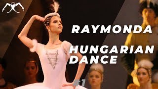 Raymonda ballet (Hungarian variation & bows)  A.Glazunov, M.Petipa  Maria Khoreva