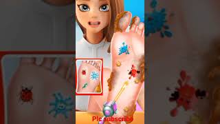 Foot Care# Visit Doctor Clinic #100kview#100kview #game #gameaddicts