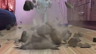 Tiny Falling Rocks Just an Action Movie FX