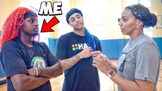 ME & CAM WILDER SNUCK INTO A GIRLS BASKETBALL TRYOUT!