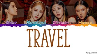 MAMAMOO (마마무)_'TRAVEL'_Lyrics [Color Coded_Han_Rom_Eng]