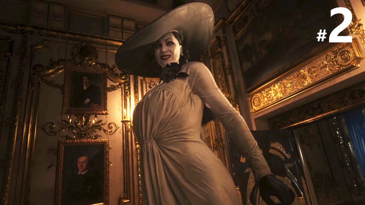 Бегаем от Леди Димитреску Resident Evil Village. #2. 