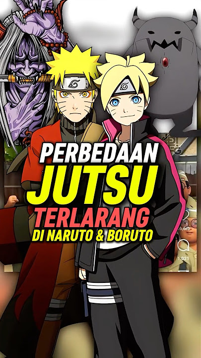 Perbedaan Jutsu Terlarang di Naruto dan Boruto #shorts