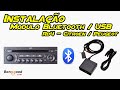 Instalação do Modulo Bluetooth/USB no Radio RD4 - Citroen C4 / Peugeot