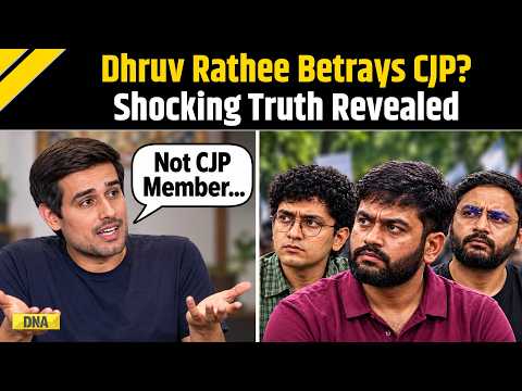 CJP Protest: 'Never Been A Member Of CJP' Dhruv Rathee Takes Shocking U-Turn After Police Detention