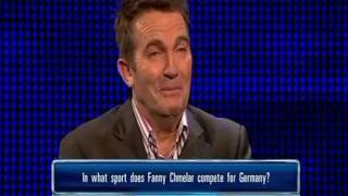 Bradley Walsh Cant Stop Laughing During The Chase | Fanny Chmelar question (17/10/11)