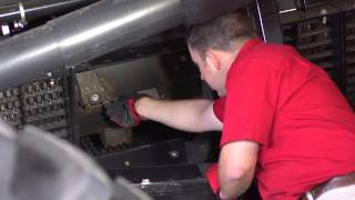 Case IH combine inspection point: concaves and threshing