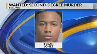 New Iberia man wanted for 2nd degree murder