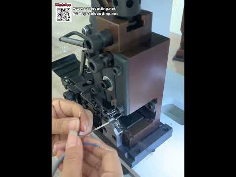 Semi Automatic Terminal Crimping Machine Precise Pressing Double Your Wiring Efficiency